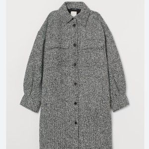 H&M Long Shirt Jacket